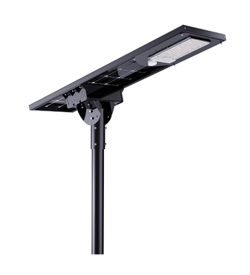 Intelligent 10400lm Solar Street Light With Double Monocrystalline Panel